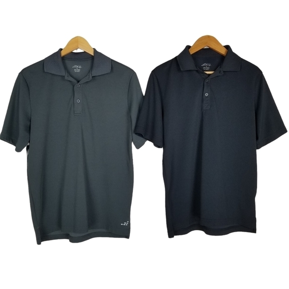 bcg Other - BCG Black Gray Golf Polo Shirt Bundle Size Small